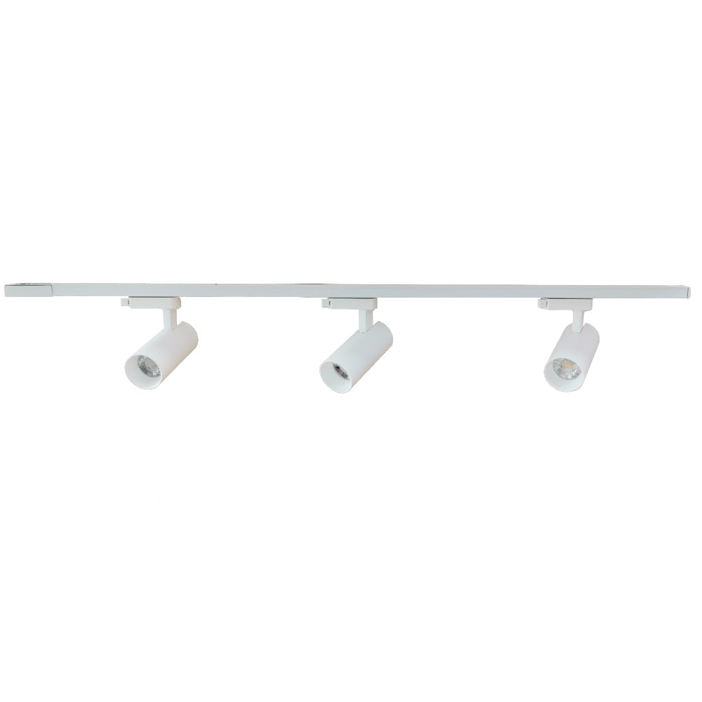 TFS 55 TRACKSPOT 3x12wCOB 3CCT 24d 55*120_Track 1000mm WHITE (single phase 3 wire)