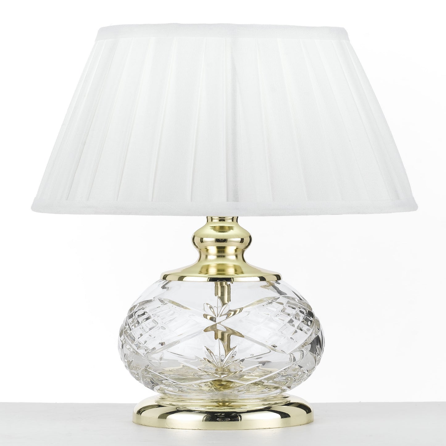 Murcia Table Lamp 40W E14 – Gold & White