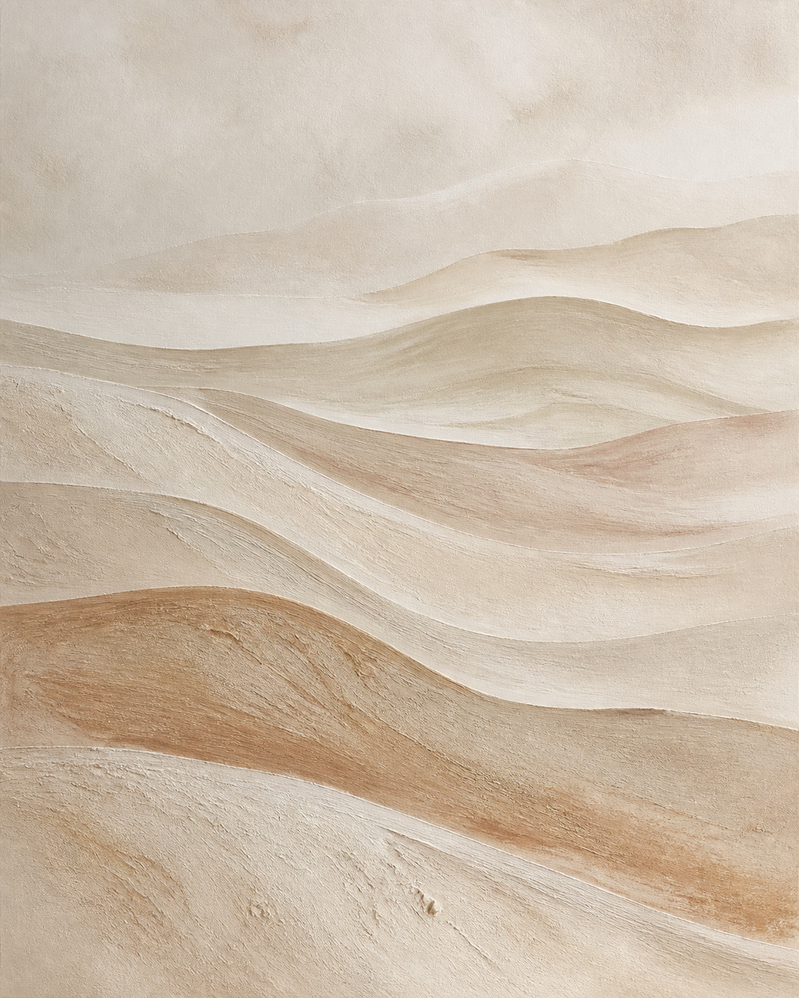 Dune Tides neutral abstract artwork detail