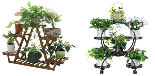 Wooden Plant Stand vs Metal Plant Stand Which One Should You Choose?