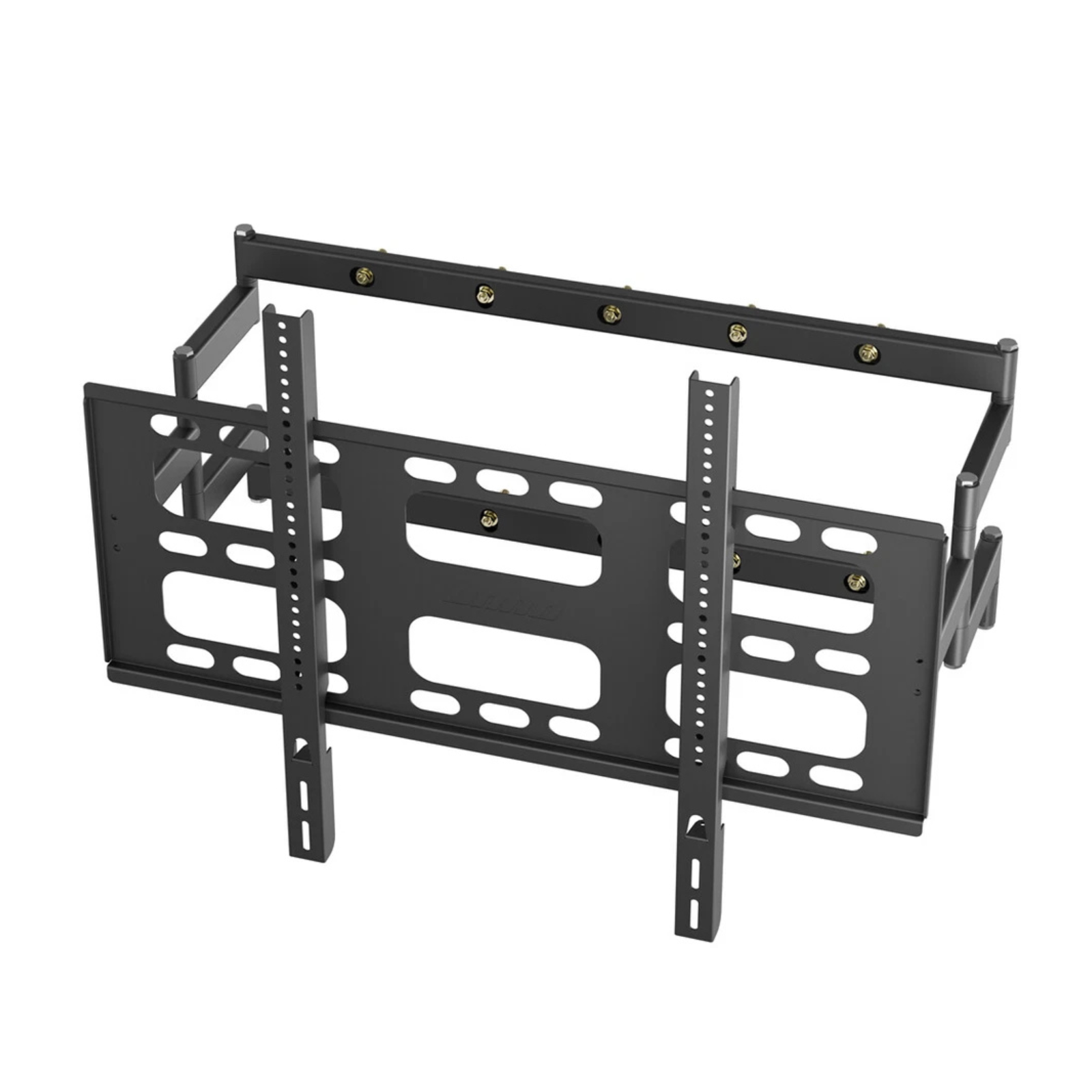 Black heavy-duty swivel TV wall mount for 40â€“85 inch TVs
