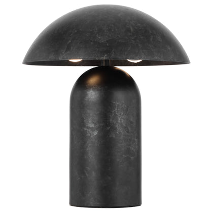 TFS H32 TABLE LAMP 2x25wE14max D:280 H:325 inline swtch BLACK PATINA