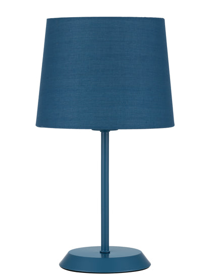 TFS TABLE LAMP 25wE27max H:400 D:225 BLUE/BLUE Inline Switch