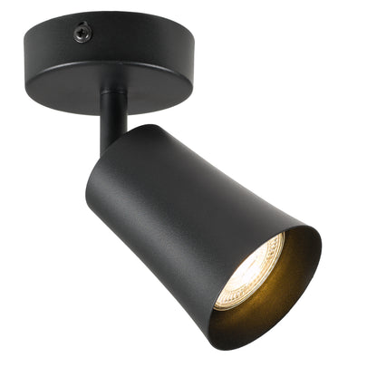TFS 1 SPOT 1x6wGU10max D80 P175 BLACK
