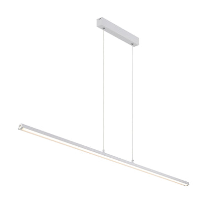Lumostone TFS 140CM PENDANT 36wLED L:1400 W:38 H:25 cab 2M 3CCT STEP DIM 2450Lm WHITE MATT