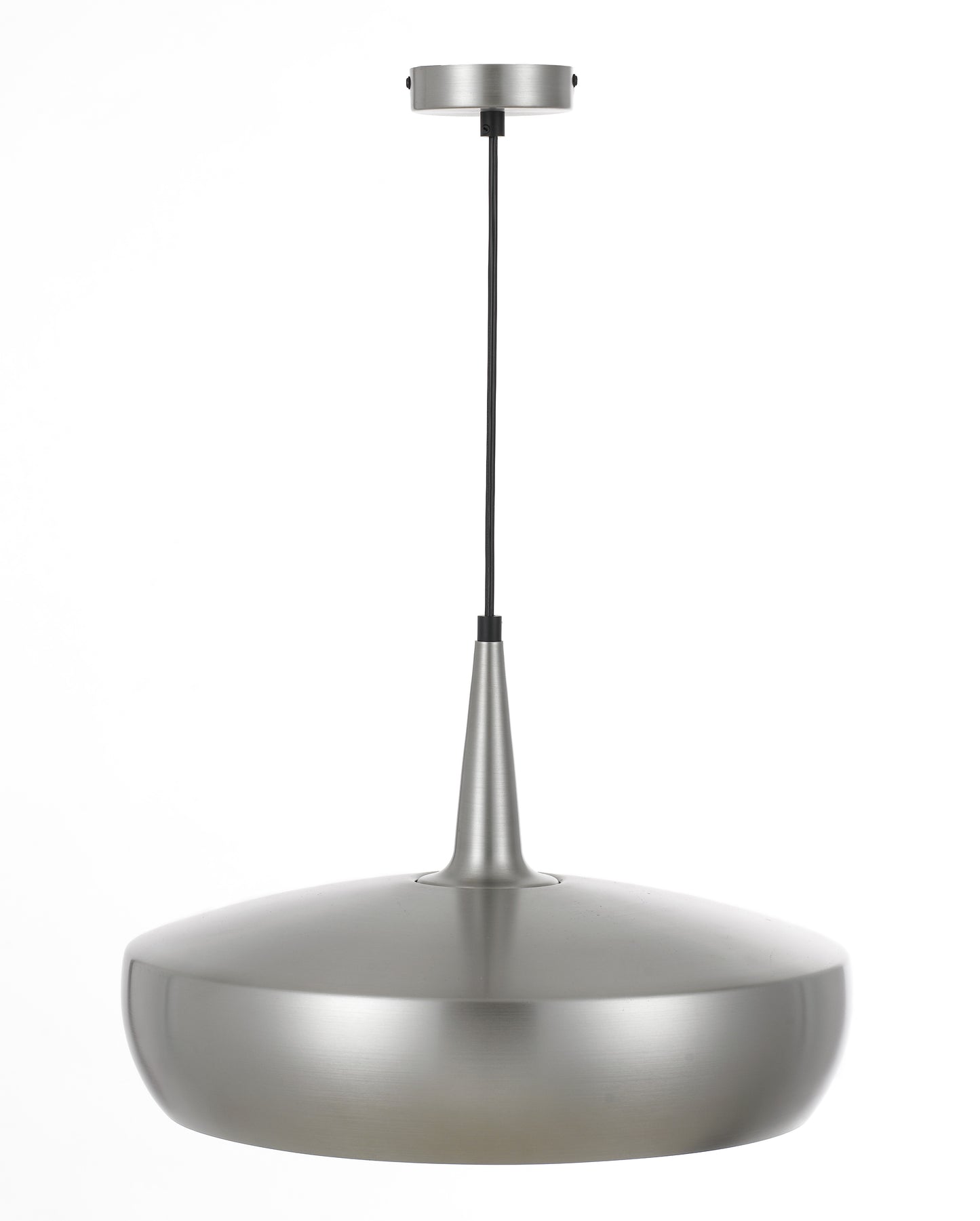 TFS 45 PENDANT 25wE27max. D450 H300 Cab2.0 NICKEL / SILVER