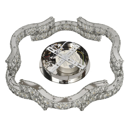 TFS 1 TIER PENDANT 36wLED DIM W/RMOTE 3600LM 2.5m cab 3300K-4200K-6500KCHROME