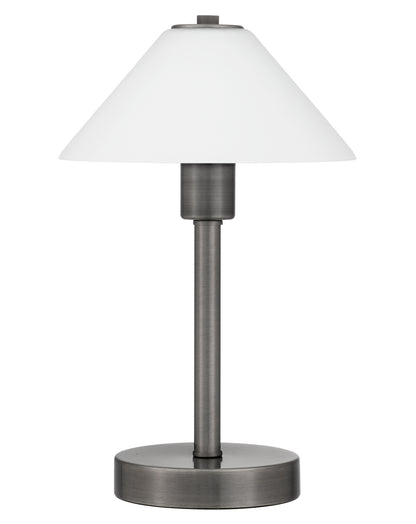 TFS TABLE LAMP 40wE27 max H:380 D:150 GUN METAL
