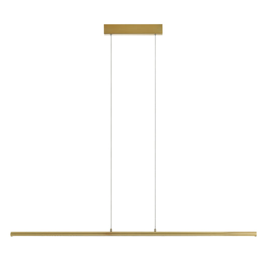 Zanostone TFS 140CM PENDANT 36wLED L:1400 W:38 H:25 cab 2M 3CCT STEP DIM 2450Lm BRASS