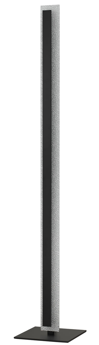 TFS FLOOR LAMP 30W LED DIM H:1320 D:230 SILVER ACRYLIC 3000K 2400Lm