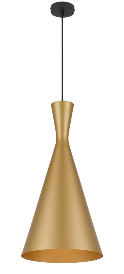 TFS 30 PENDANT 25wE27max D305 H605 + 2 TEX GOLD BRUSHED (BLACK)