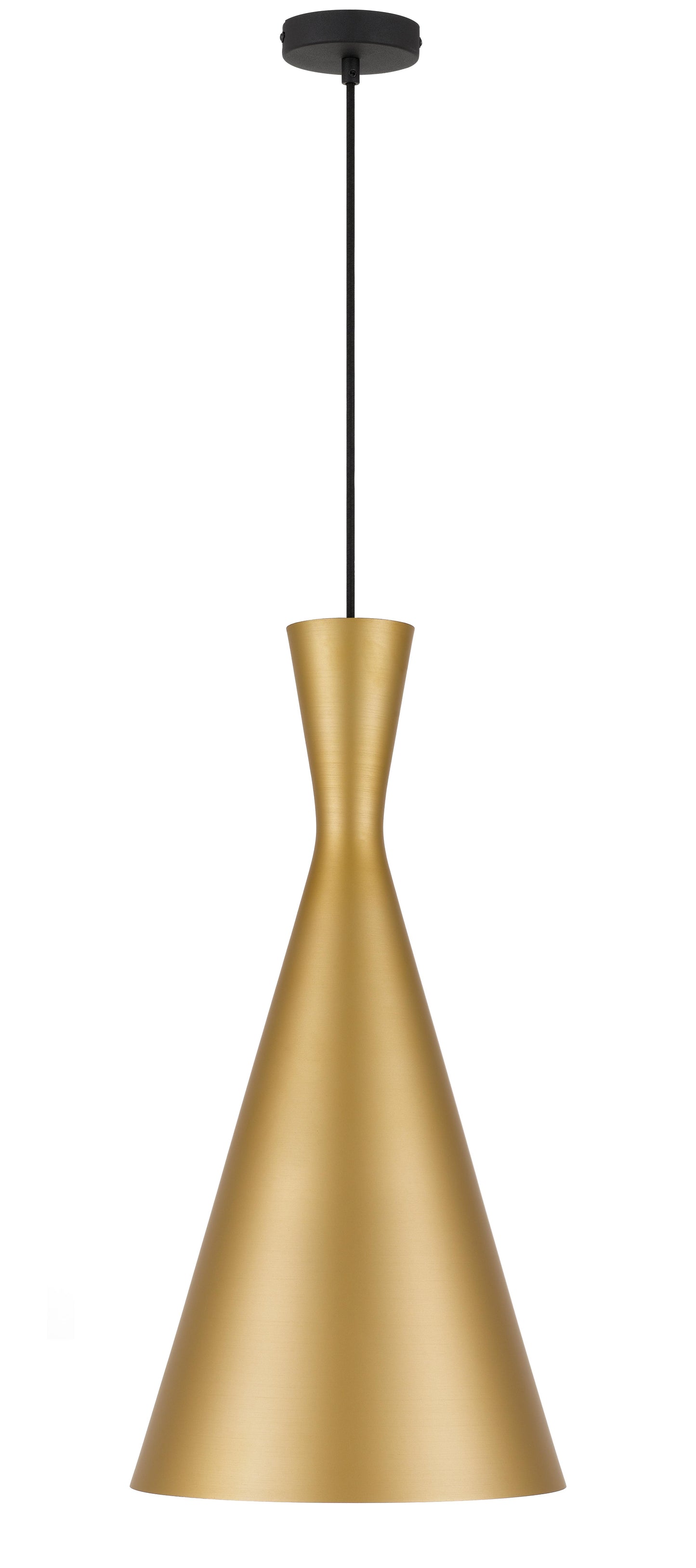 TFS 30 PENDANT 25wE27max D305 H605 + 2 TEX GOLD BRUSHED (BLACK)