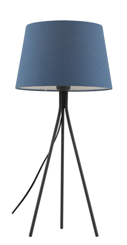 TFS TABLE LAMP 40wE27 max H610 D300 BLUE / DARK GREY