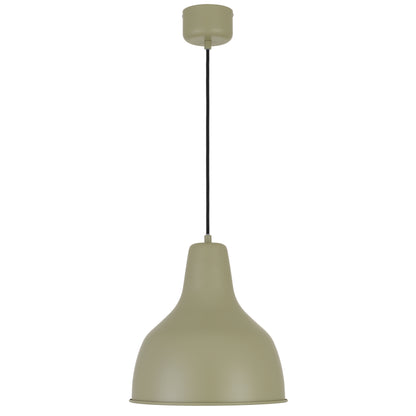 TFS 30 PENDANT 25wE27max D:300 H:330 TEX:2M GREEN SATIN