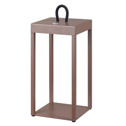 Altoline TFS RECHARGEABLE TL 3wLED L:130 W:130 H:300 IP54 USB1M 2X2000mah 3000K BROWN