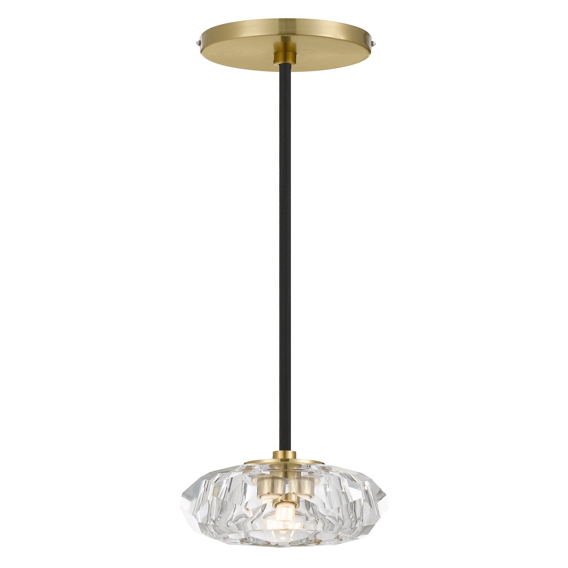 Nice TFS Pendant Light 3W G9 – Antique Gold & Crystal