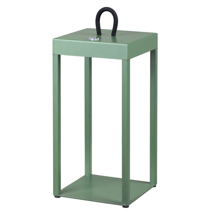 Cantoform TFS RECHARGEABLE TL 3wLED L:130 W:130 H:300 IP54 USB1M 2X2000mah 3000K GREEN