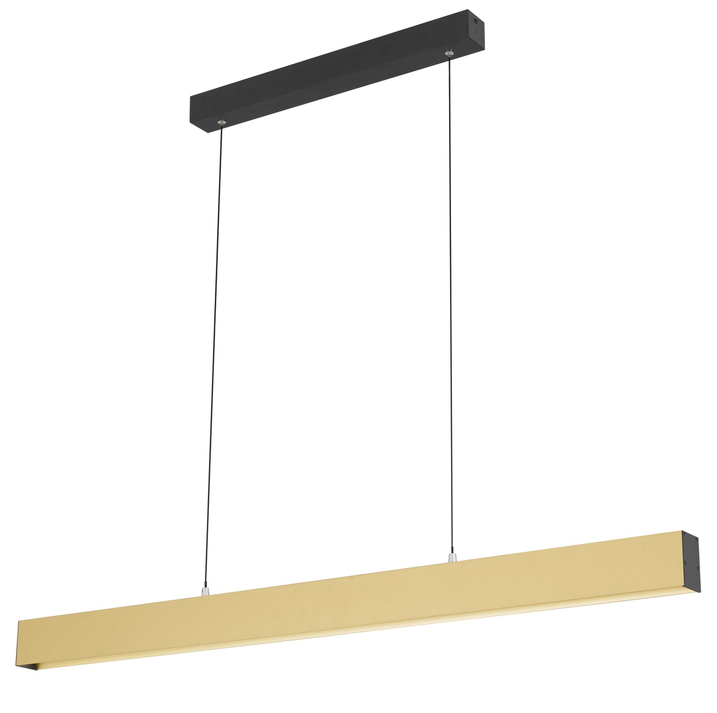 TFS 120 PENDANT 40wLED TUYA L:1200H:50W:75 GOLD/BLACK 2800Lm CAB:2m