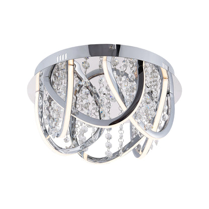 TFS CTC 24wLED 4000K D380 H185 DIM+RGB BY RMTE 1040LM CHROME/CRYSTAL