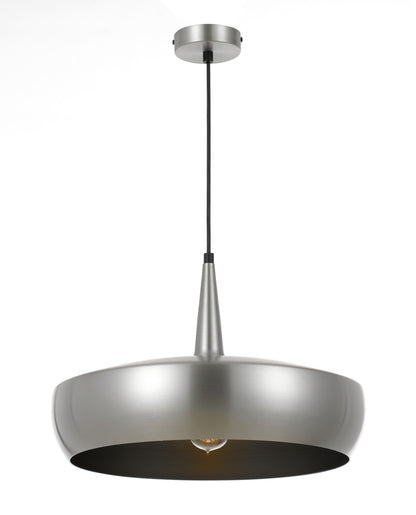 TFS 45 PENDANT 25wE27max. D450 H300 Cab2.0 NICKEL / SILVER