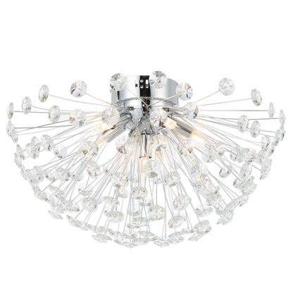 TFS 6LT CTC 6x6wG9max D:500 H:190 CRYSTAL H:200 CHROME / CLEAR
