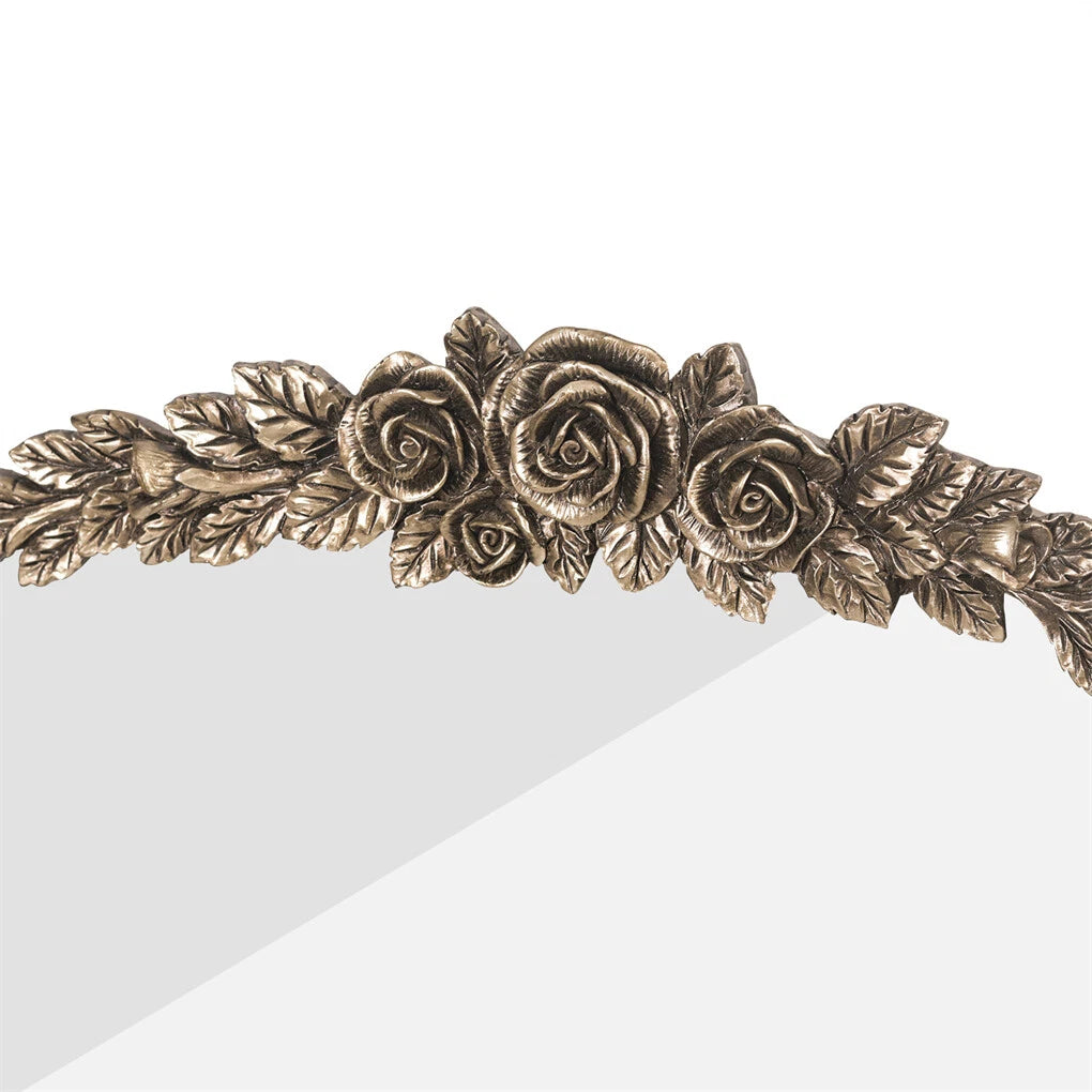 Antique Brass Baroque Mirror for Hallway