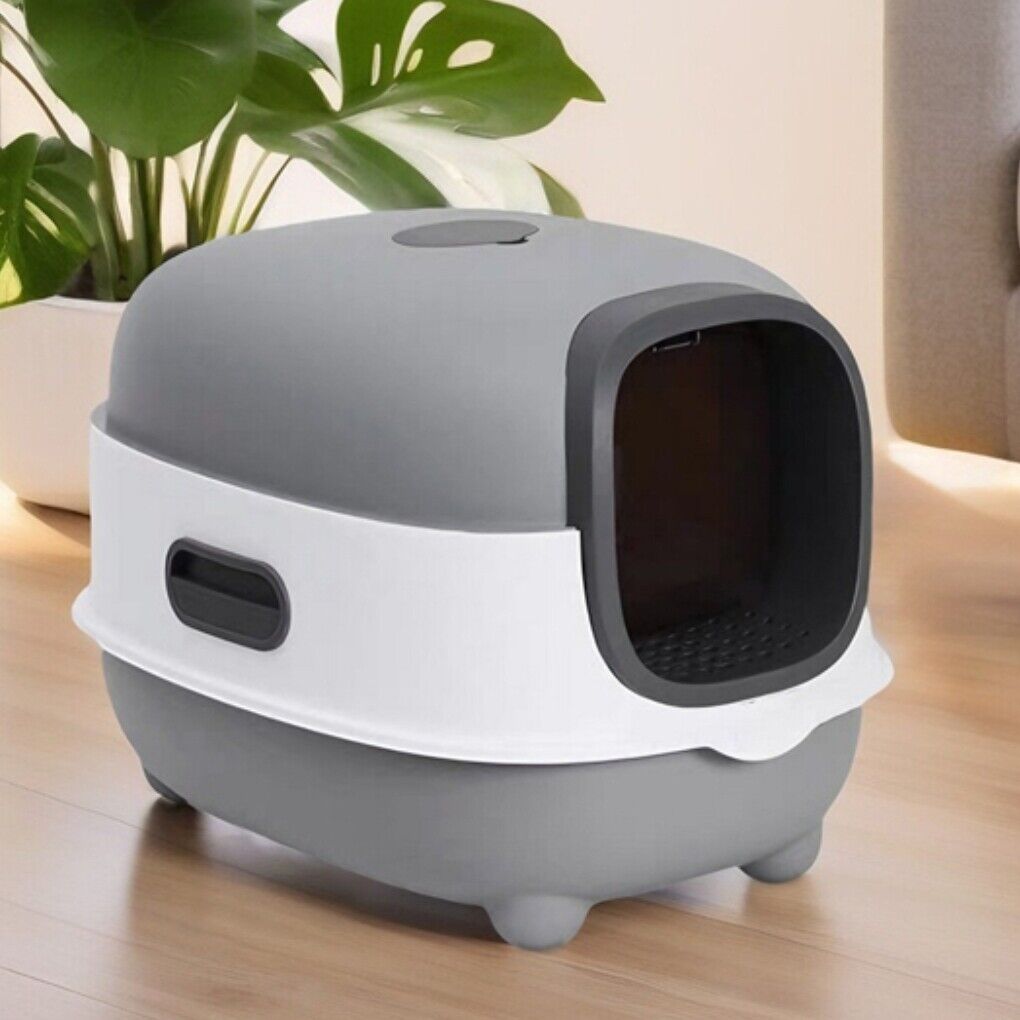 Buy P&P XXL Cat Litter Box in Australia â€“ Odorless & Enclosed for Your Pet