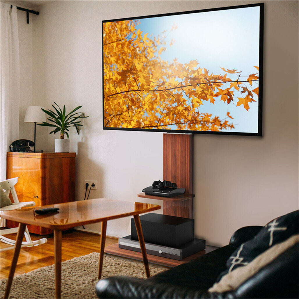 Shop the P&P TV Mount Floor Stand with Shelves for 32"-65" TVs in Australia