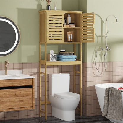 Bamboo cabinet hollow doors with magnetic closures