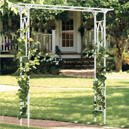 Wedding Arbor Arch for Garden Pathways and Climbing Flowers