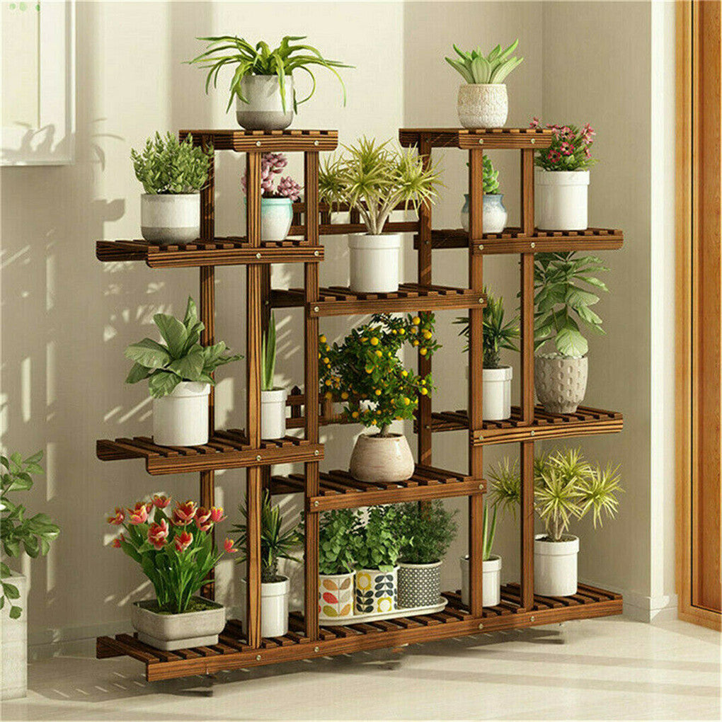Plant stand shelf sizes and weight capacities