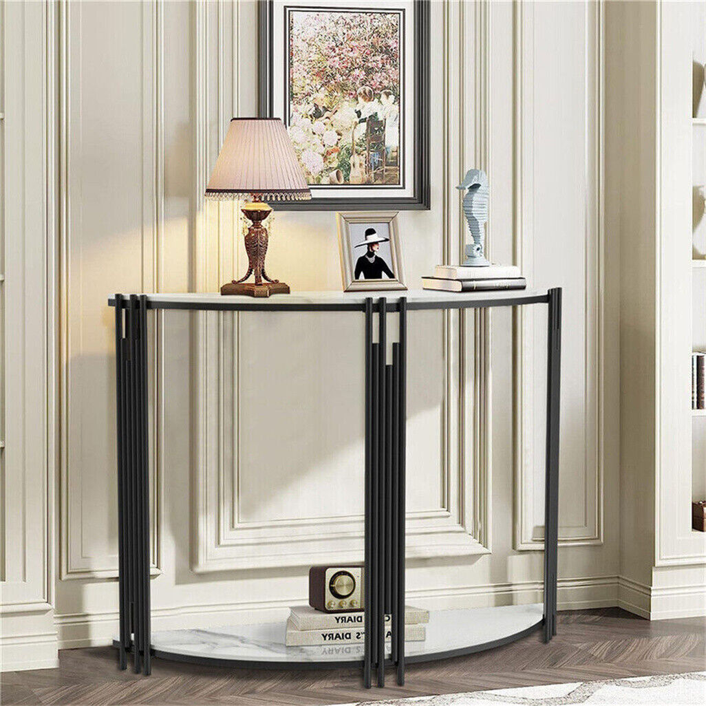 Buy P&P Half Moon Marble Console Table â€“ Beautiful Design for Australian Homes