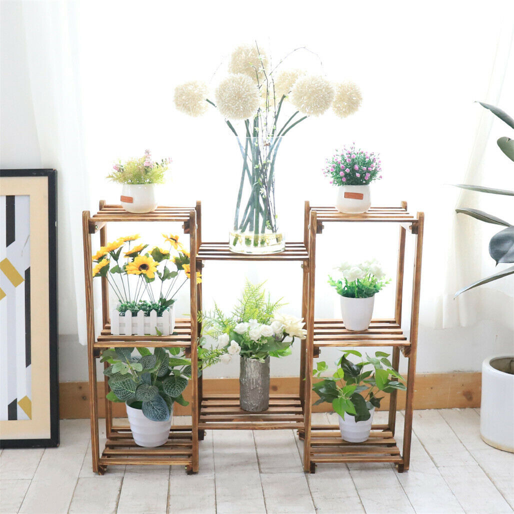 Modern wooden plant holder â€“ Shop Australian collections
