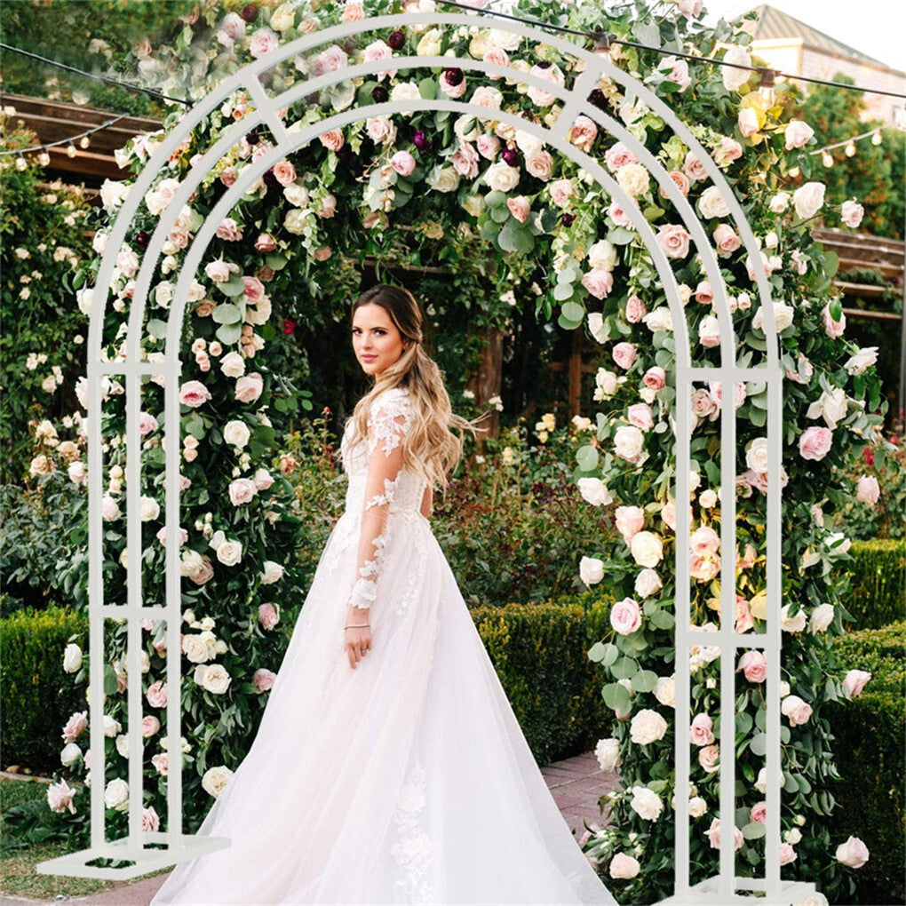 Shop Now for Elegant Outdoor Bridal Arch â€“ Rust-Resistant Party Decor in Australia