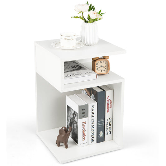Buy S-Shaped Side Table with Storage in Australia