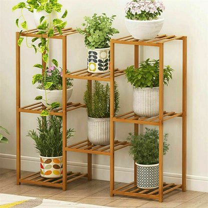 Indoor plant rack made of wood â€“ Shop online in Australia