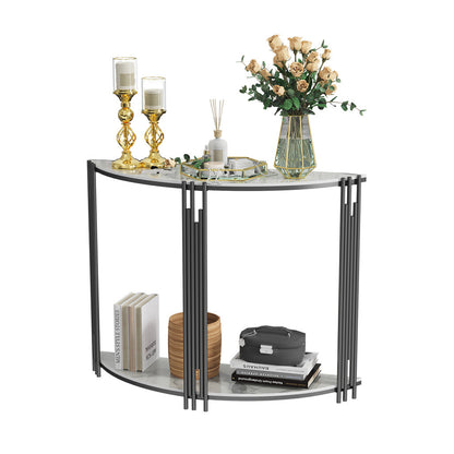 Buy P&P Half Moon Marble Console Table Online Australia â€“ Stylish and Modern Design