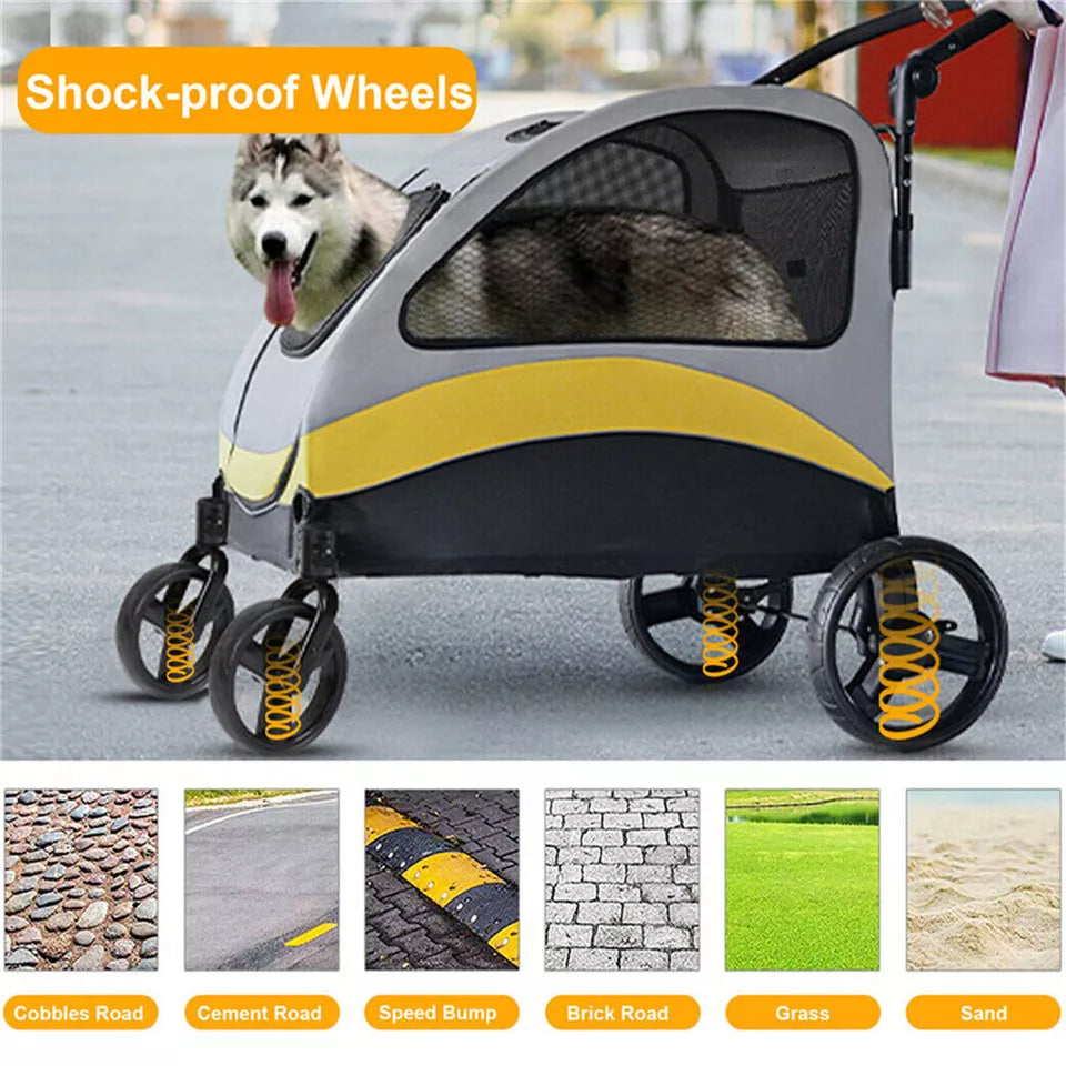 Pet stroller for large dogs in Australia â€“ Fast shipping