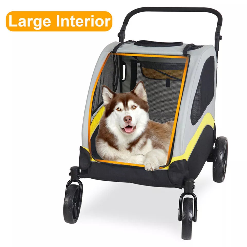 Foldable large pet stroller â€“ Buy online in Australia