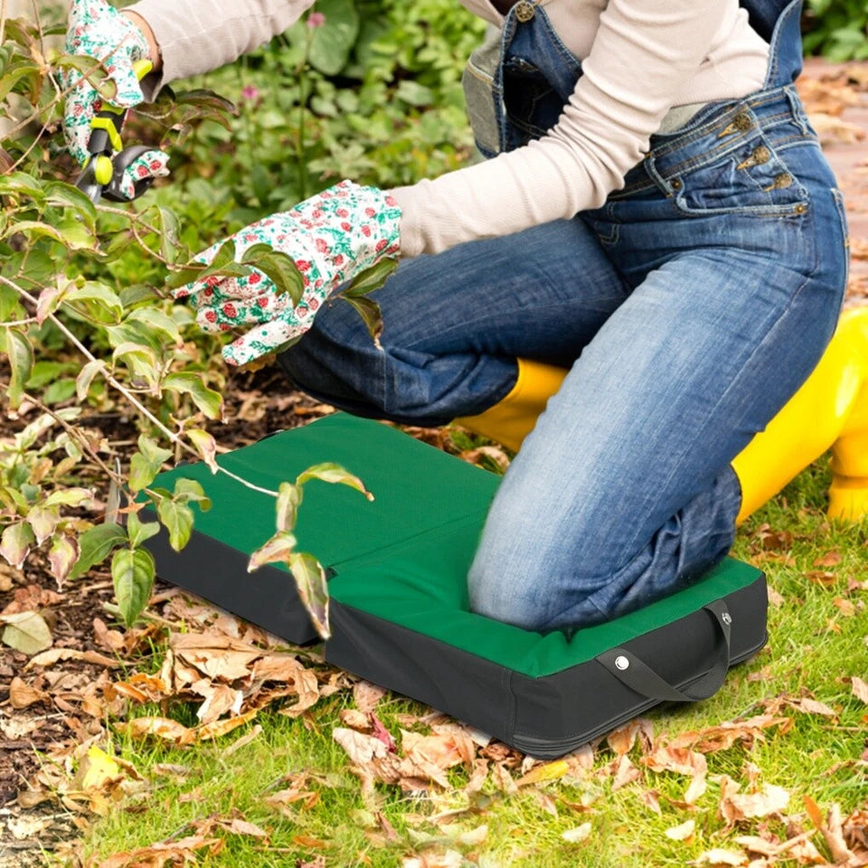 P&P Green & Grey Thick Foam Kneeling Pad for Gardening, Housework, Camping & Repairs