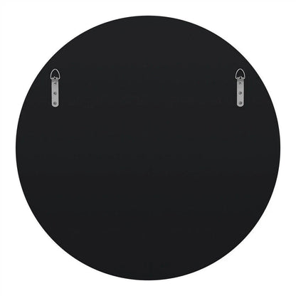 Elegant round decorative wall mirror with sunburst design