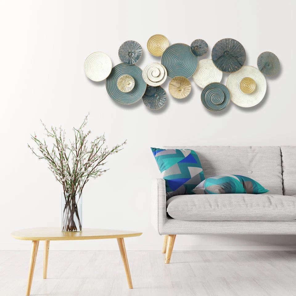 130cm metal wall art dimensions and scale