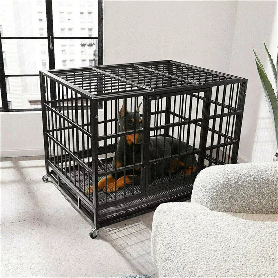 Durable dog cage with lock â€“ Shop now in Australia