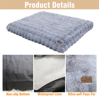 Comfortable Pet Bed with Removable Cover and Anti Skid Base(large)