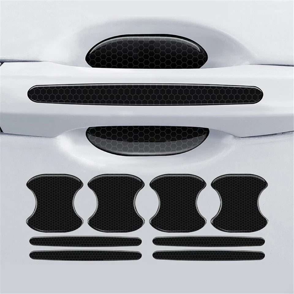 Transparent door handle guard stickers for cars