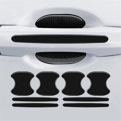 Transparent door handle guard stickers for cars