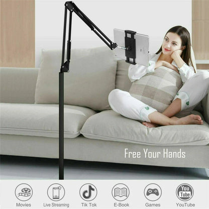 360Â° rotating phone holder for streaming and content creation