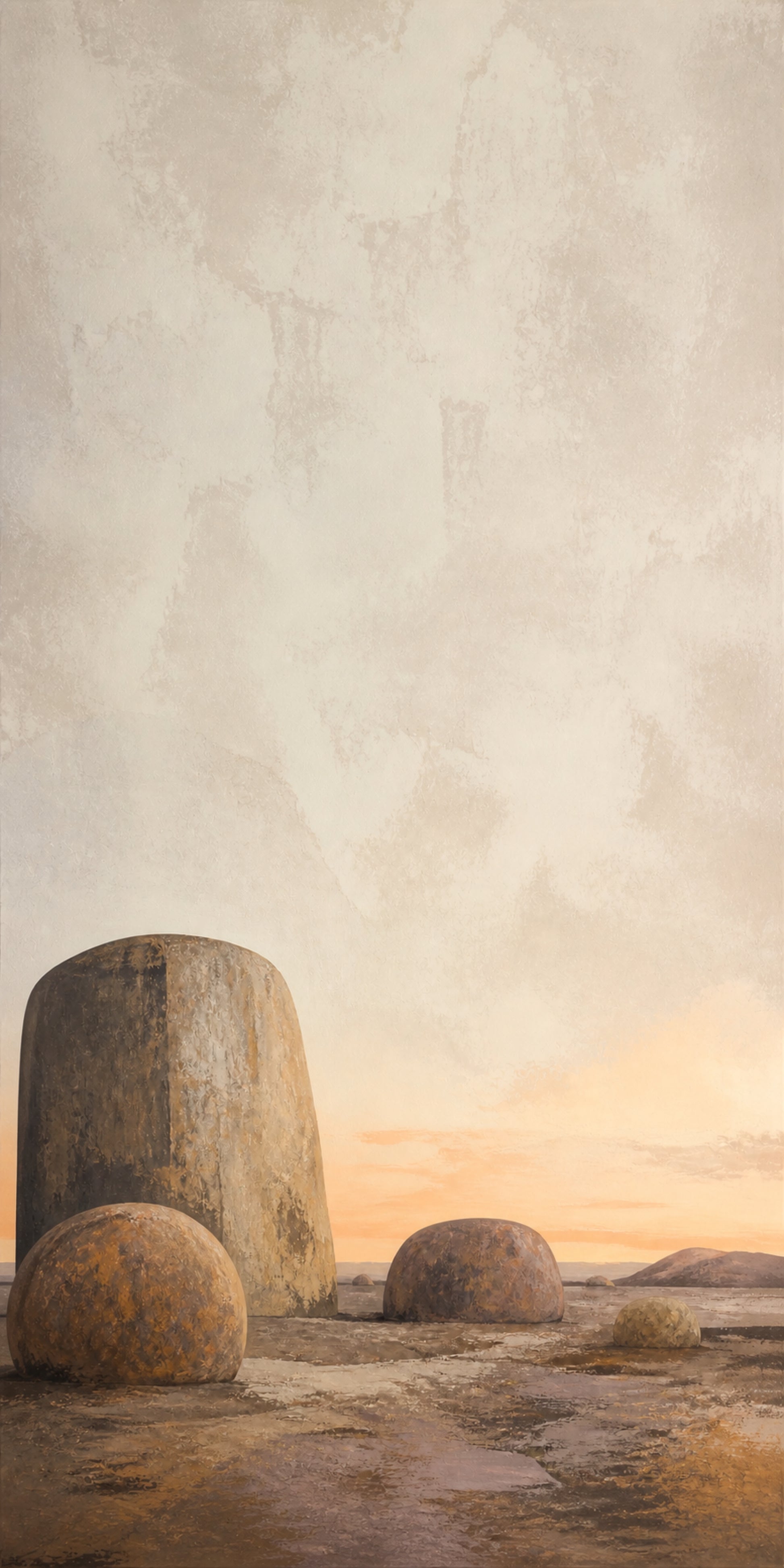 Stone and Sky artwork formatted for 60 by 120 centimetre canvas