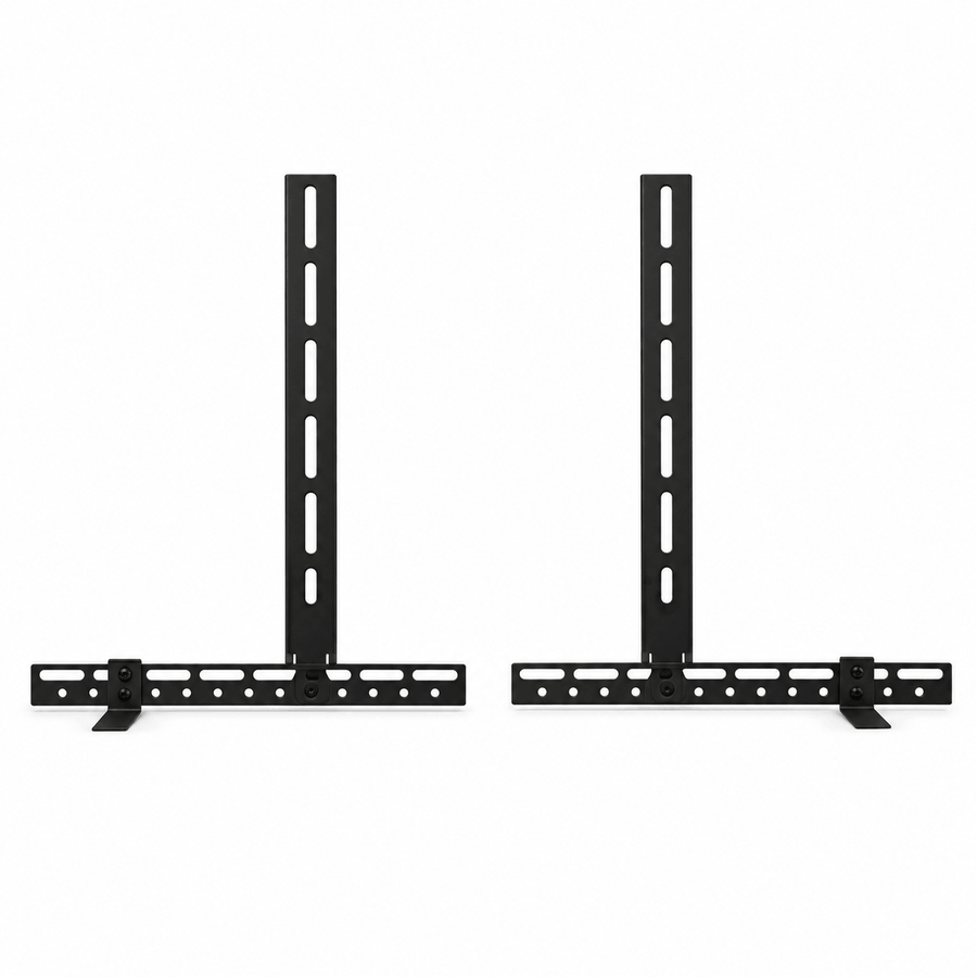 Universal Soundbar Bracket Pair Above or Below TV, Up to 10 kg